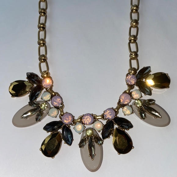 J CREW BRULEE IRIDESCENT STATEMENT NECKLACE - Picture 7 of 15